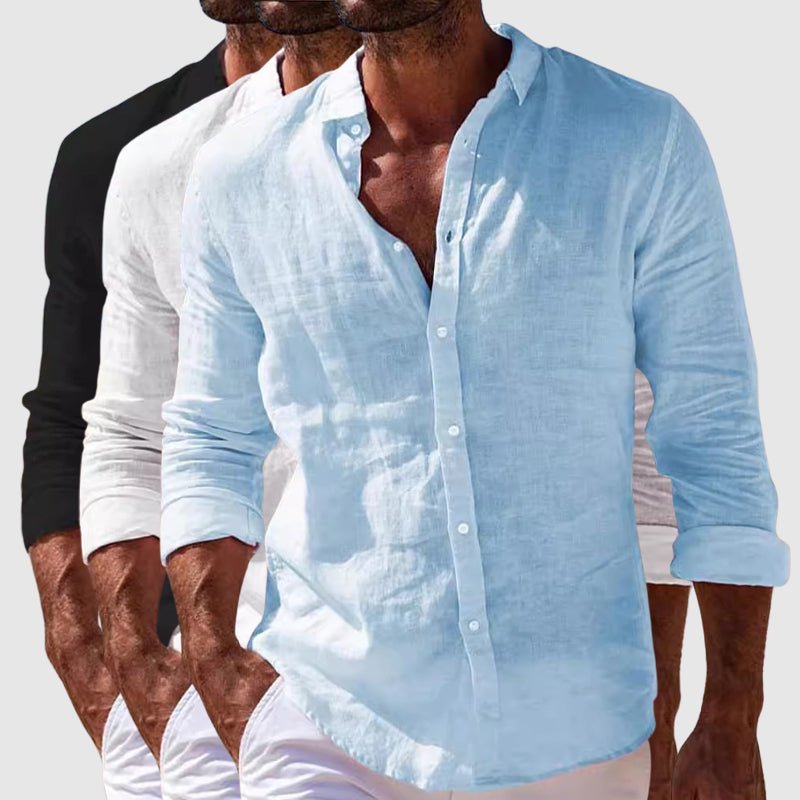 Lightweight Men's Linen Cotton Shirt
