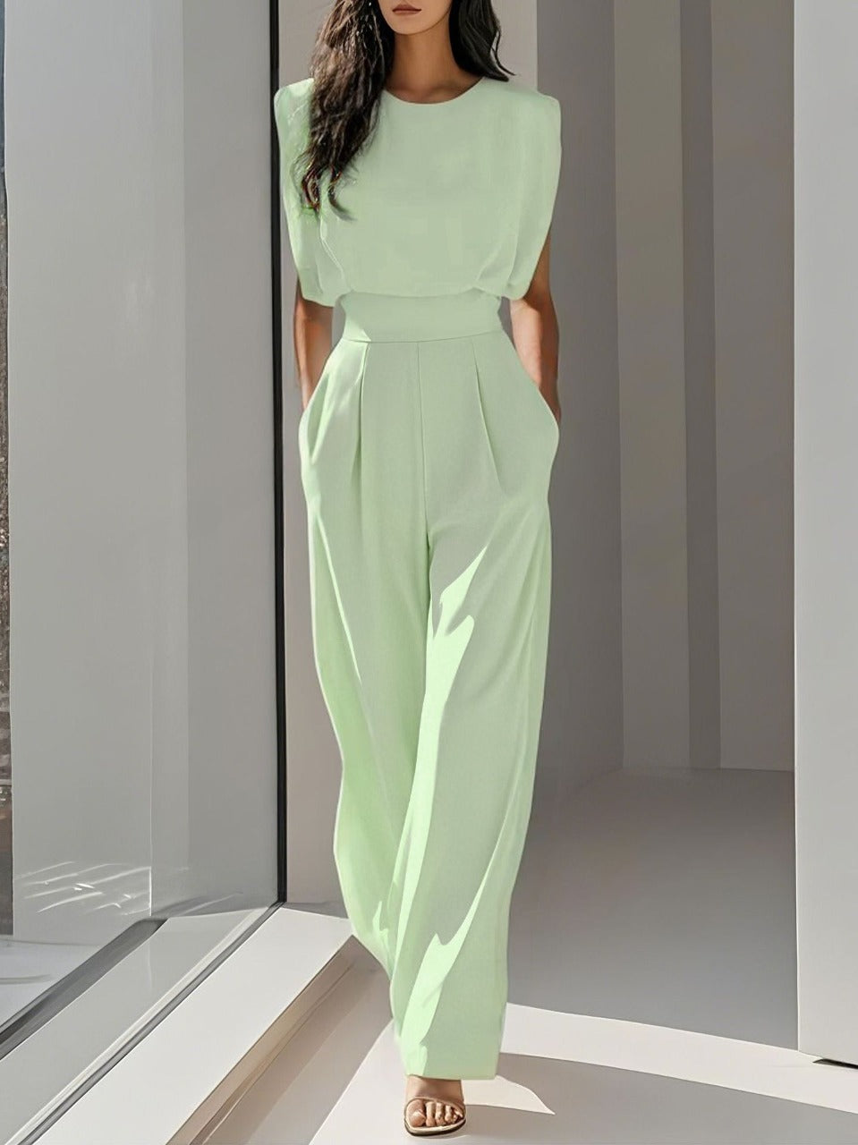 Chic Strapless Summer Romper Dress
