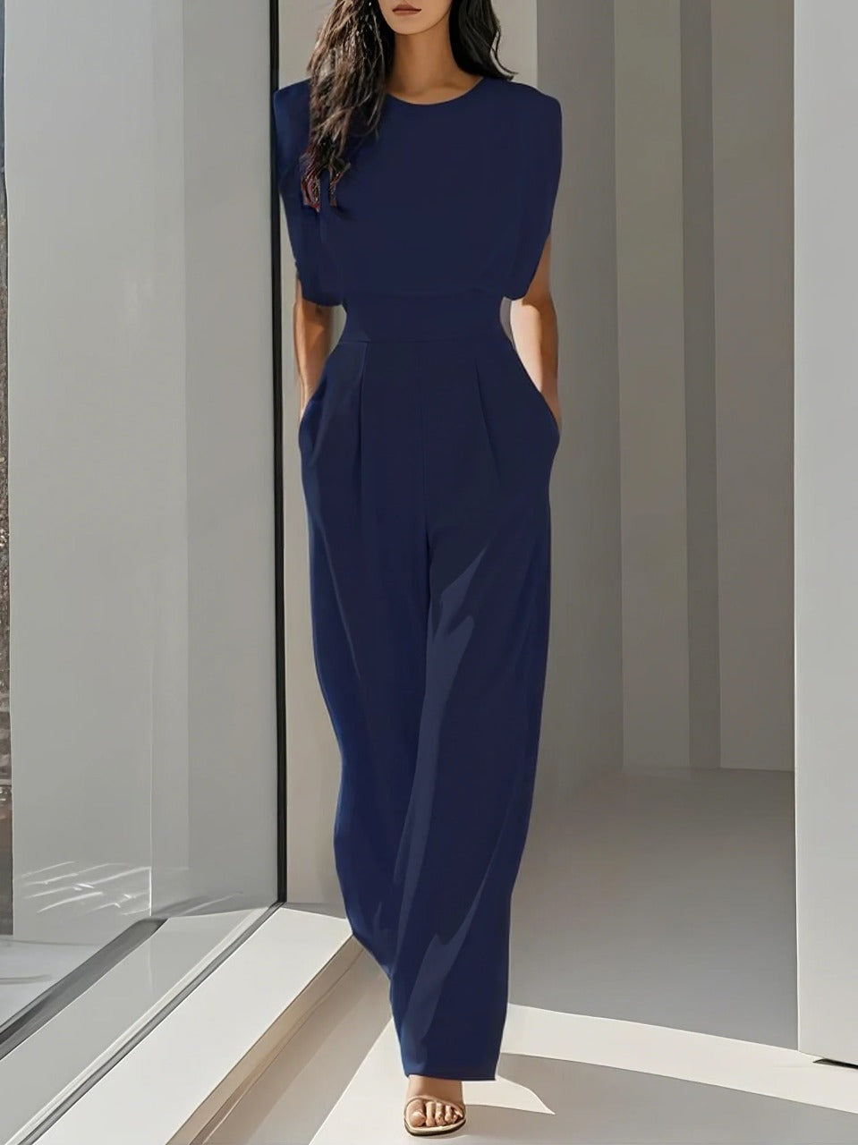 Chic Strapless Summer Romper Dress