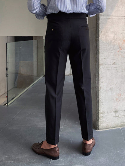 Men's Gurkha Pants Wool Tan