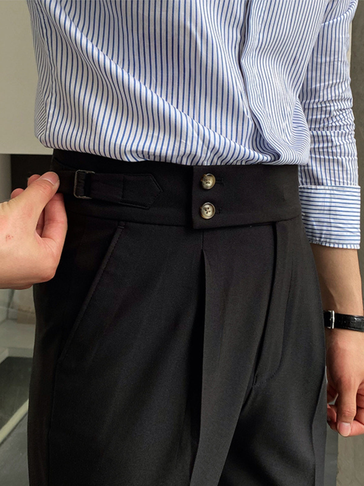 Men's Gurkha Pants Wool Tan
