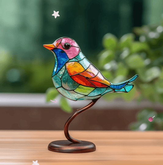 Vibrant Glass Hanging Decoration for Home - OutfitLondon