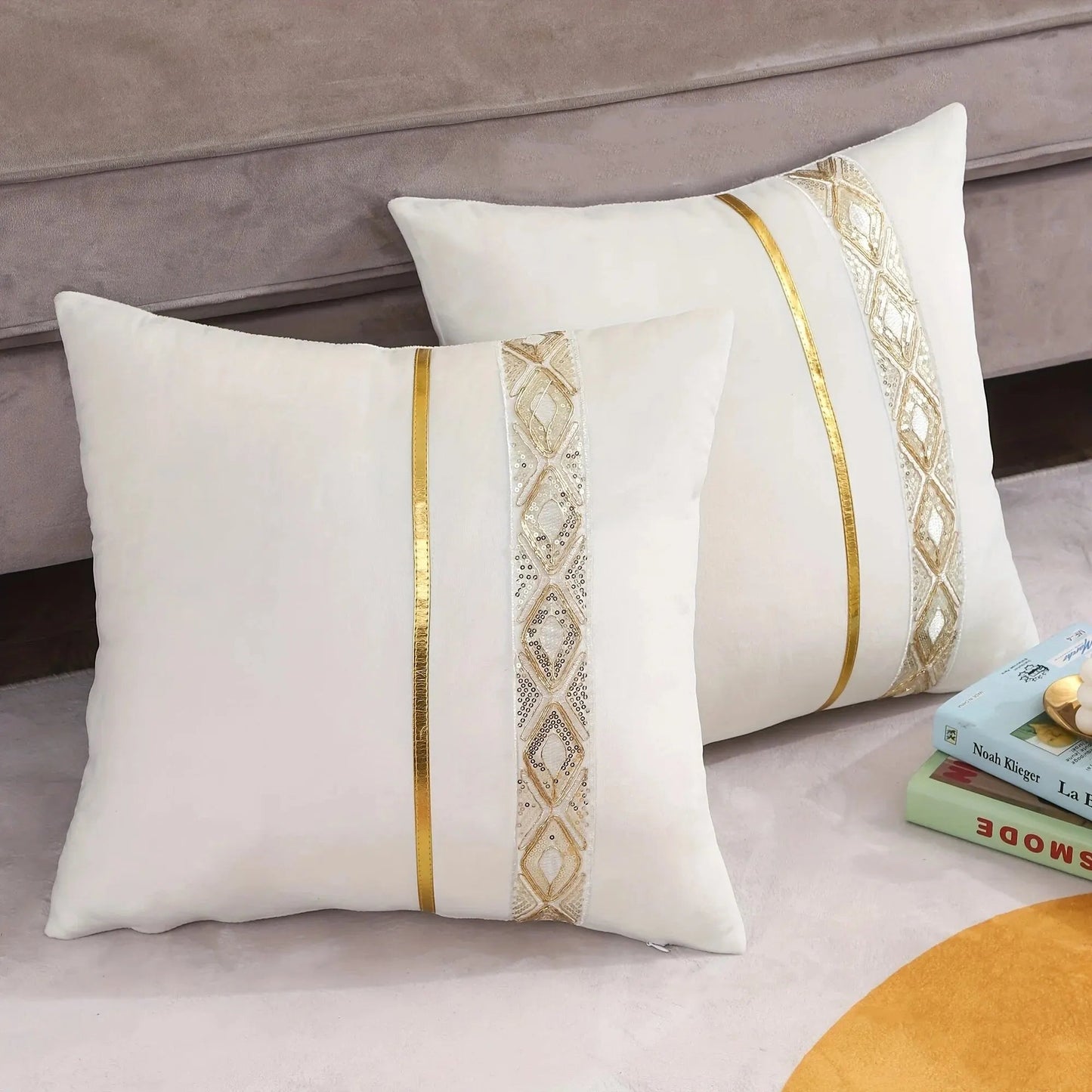 Shiny Double Sided Glitter Pillow Cover - OutfitLondon