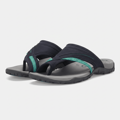 Comfortable Flat Slide Sandals with Padded Insoles