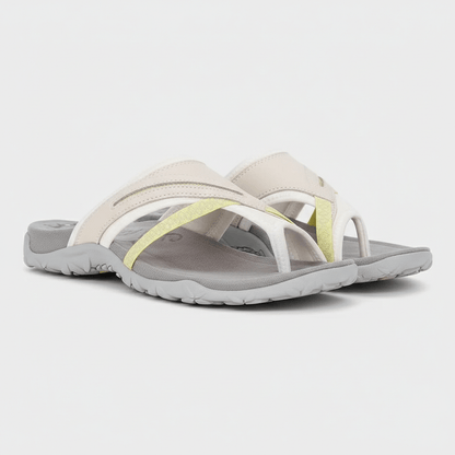 Comfortable Flat Slide Sandals with Padded Insoles