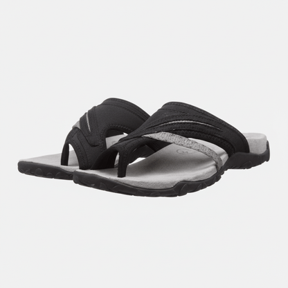 Comfortable Flat Slide Sandals with Padded Insoles