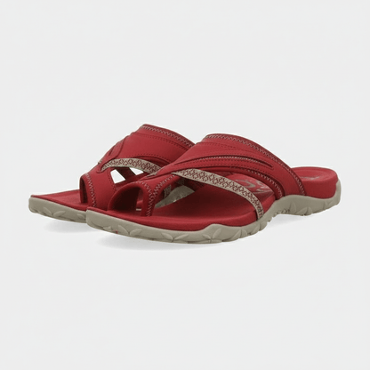 Comfortable Flat Slide Sandals with Padded Insoles
