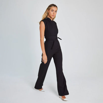 Denise Jumpsuit | Elegant Sleeveless Wrap Jumpsuit