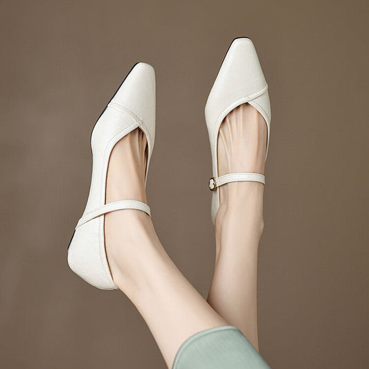 Comfortable Low Heel Shoes - OutfitLondon