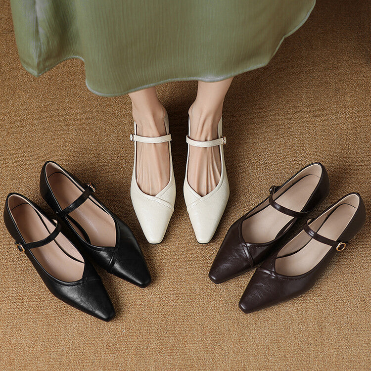 Comfortable Low Heel Shoes