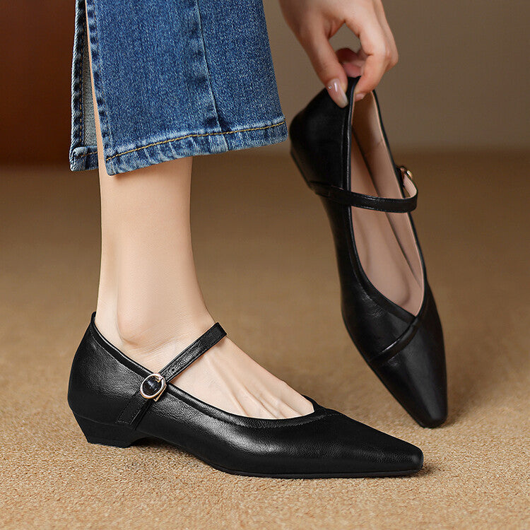 Comfortable Low Heel Shoes