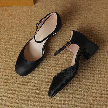 High Heel Block Sandals