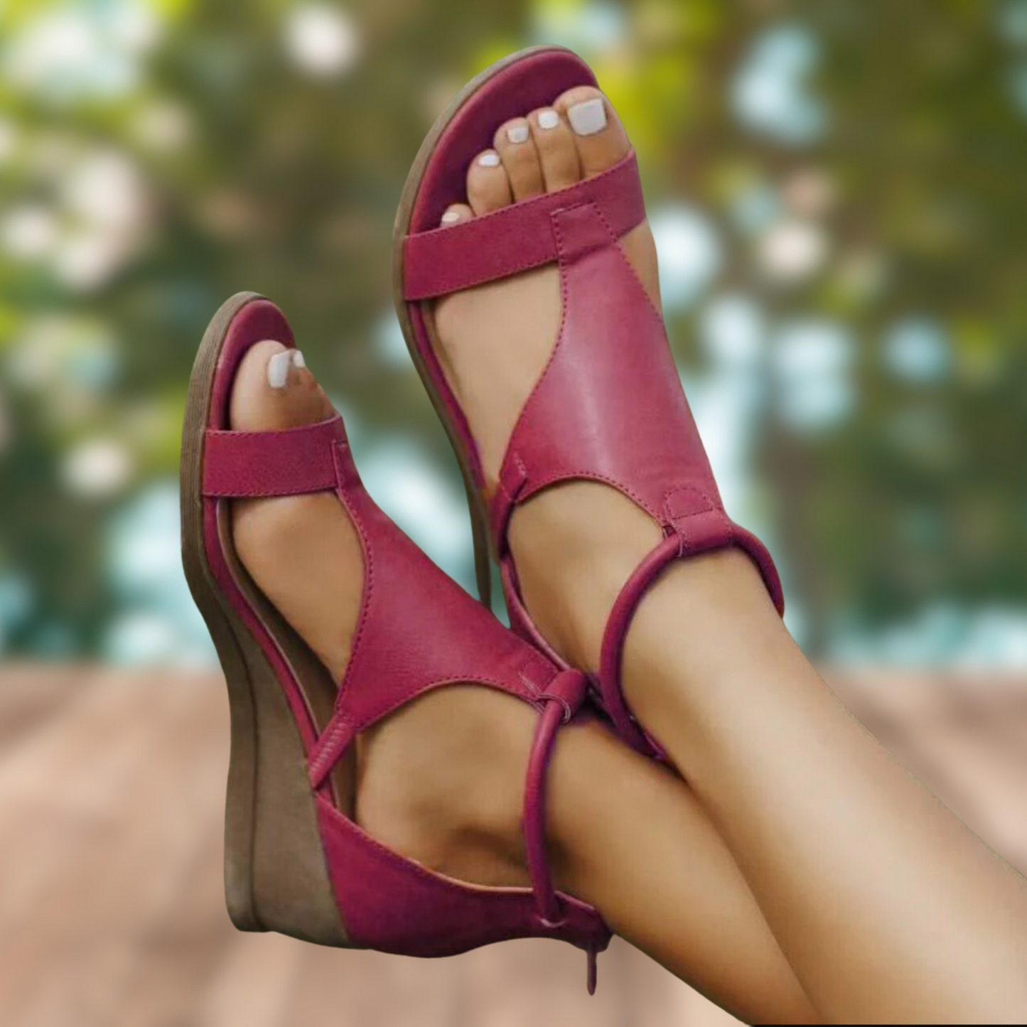 Luxurious Sylvia Flat Sandals