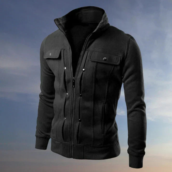 Men's Classic Zip Up Casual Jacket