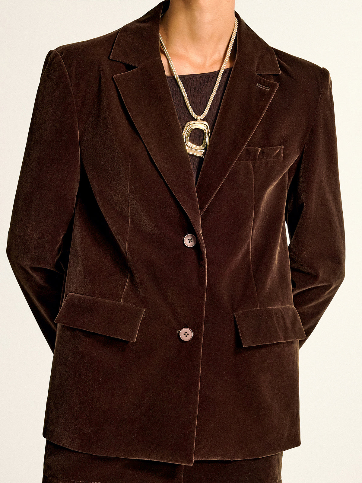 Elegant Women's Soft Office Jacket Blazer