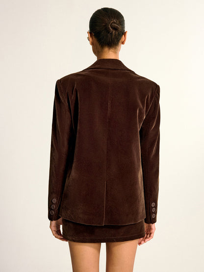 Elegant Women's Soft Office Jacket Blazer