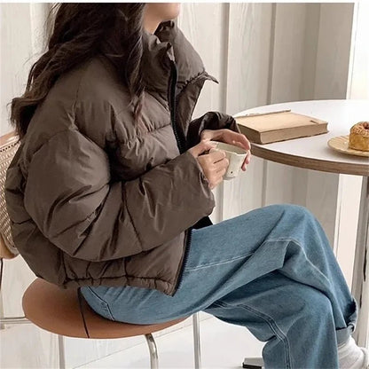 Warm Women's Down Puffer Winter Coat