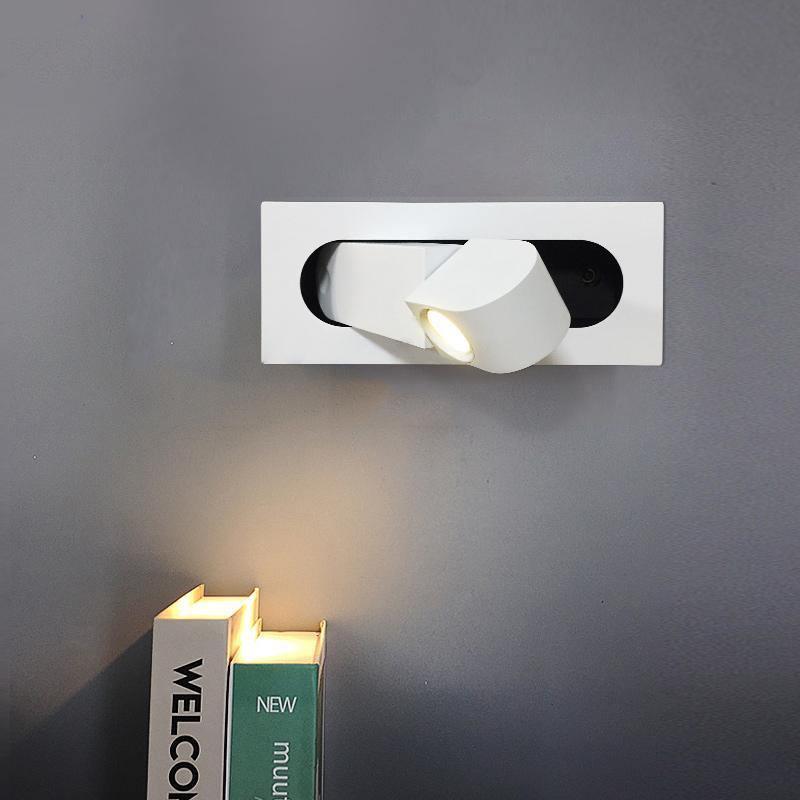 Contemporary Slim Adjustable LED Wall Light Fixture