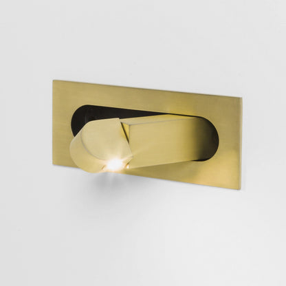 Contemporary Slim Adjustable LED Wall Light Fixture
