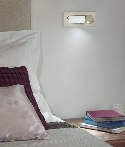 Contemporary Slim Adjustable LED Wall Light Fixture
