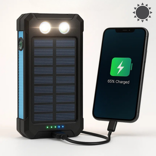 High Capacity Outdoor Solar Power Bank Charger - OutfitLondon