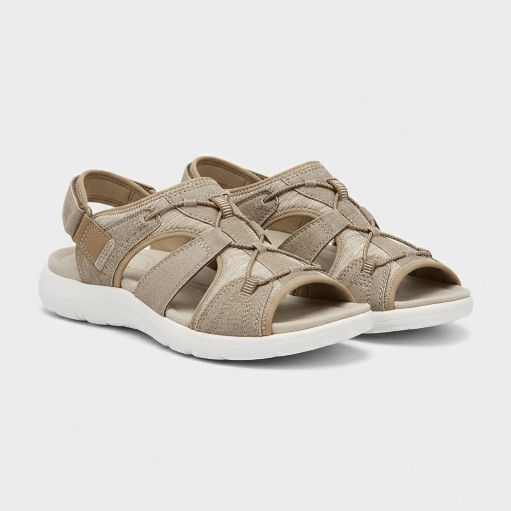 Relaxing Walk Sandals with Adjustable Buckle Straps