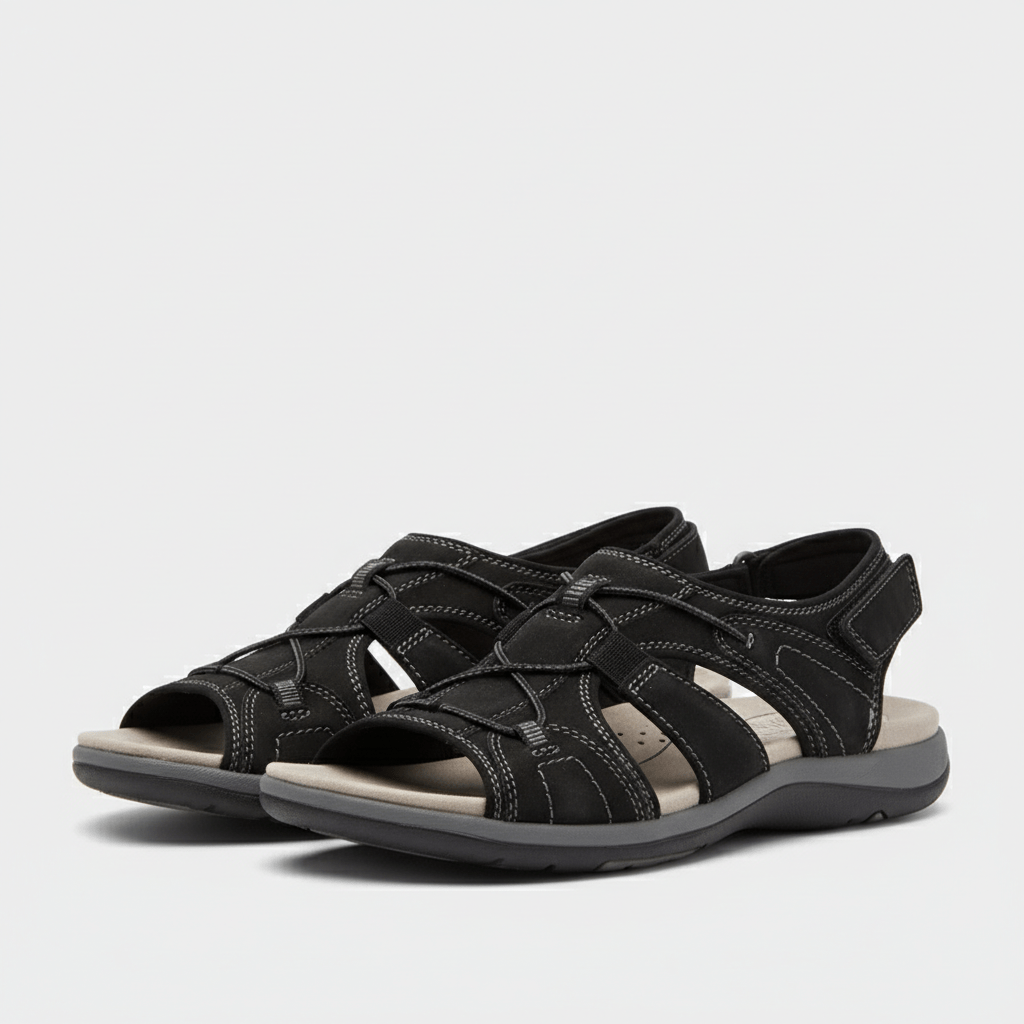Relaxing Walk Sandals with Adjustable Buckle Straps