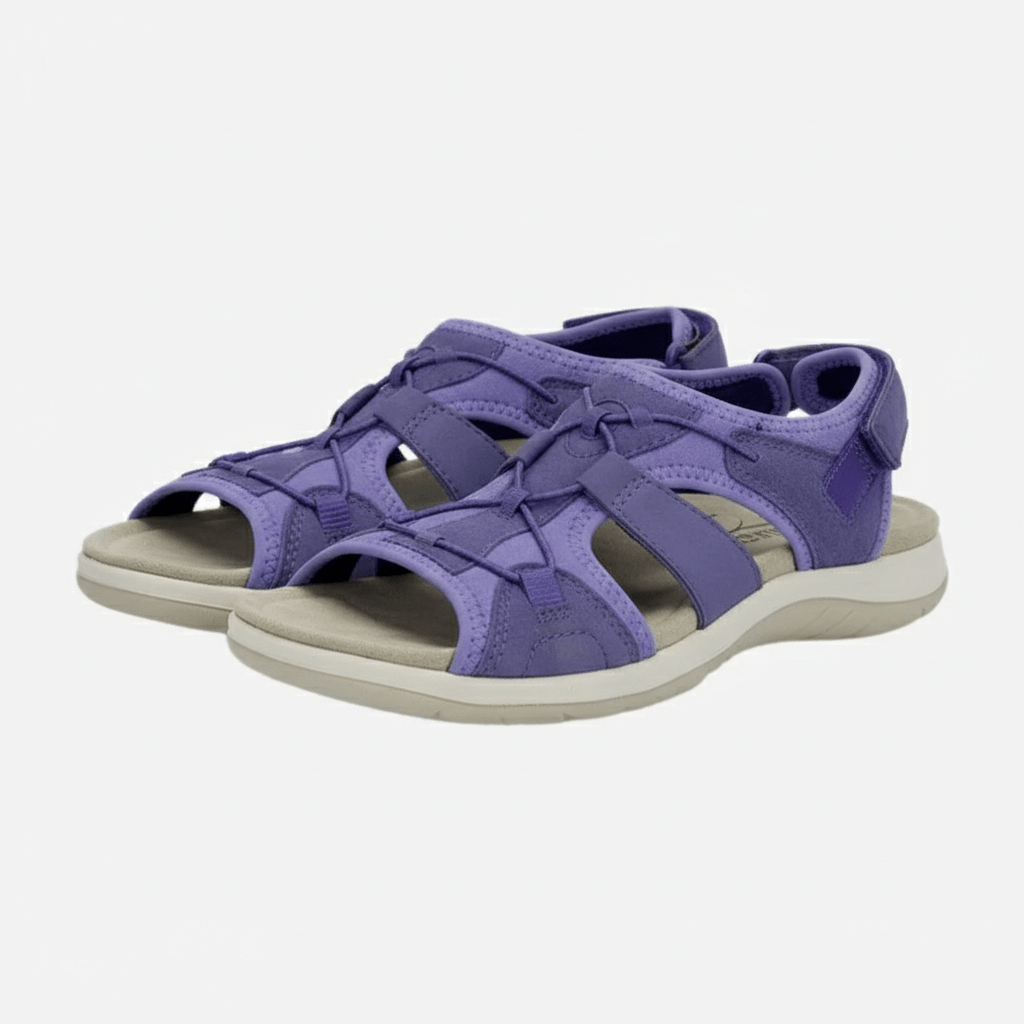 Relaxing Walk Sandals with Adjustable Buckle Straps