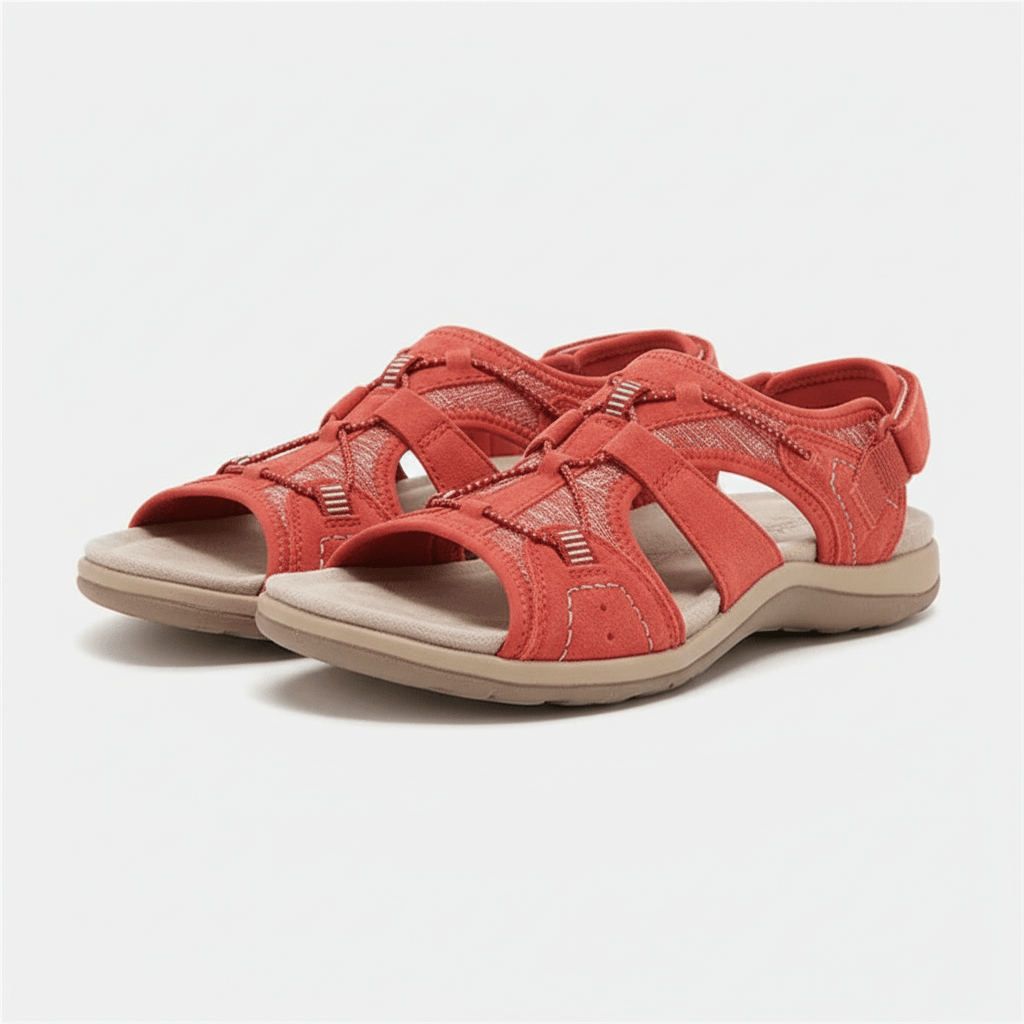 Relaxing Walk Sandals with Adjustable Buckle Straps