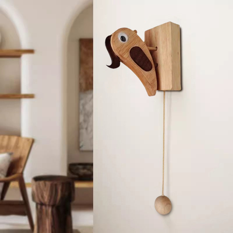 Classic Wood Peacock Door Knocker - OutfitLondon