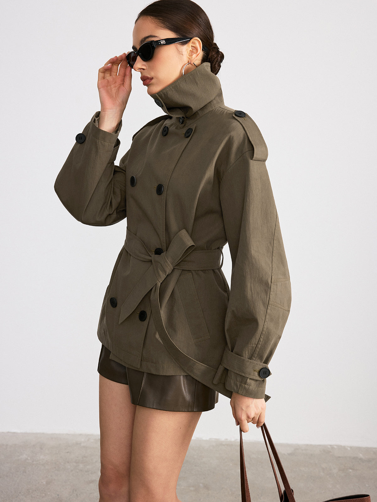 Classic Waterproof Double Breasted Trench Coat - OutfitLondon