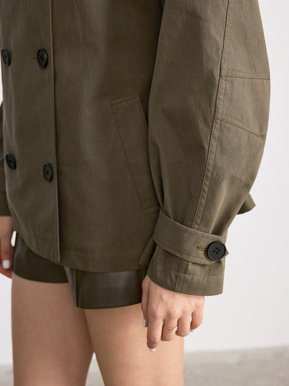Classic Waterproof Double Breasted Trench Coat
