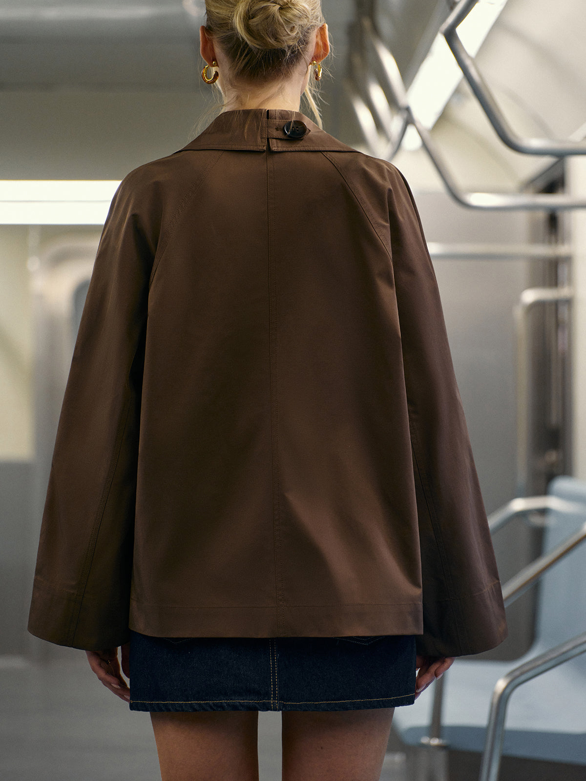 Classic Women's Double Breasted Coat