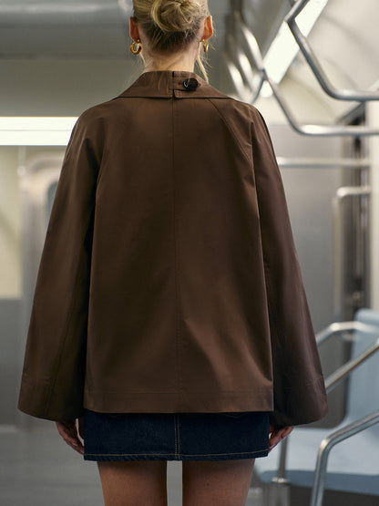Classic Women's Double Breasted Coat