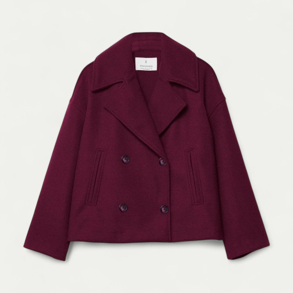 Women's Short Classic Tailored Coat