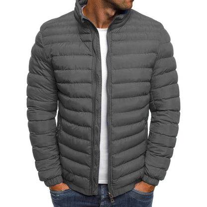 Warm Quilted Down Filled Puffer Coat
