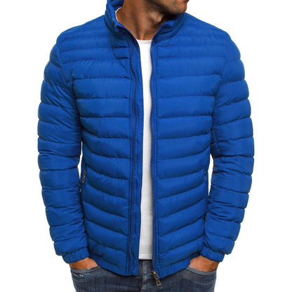 Warm Quilted Down Filled Puffer Coat