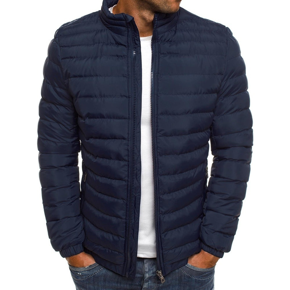 Warm Quilted Down Filled Puffer Coat
