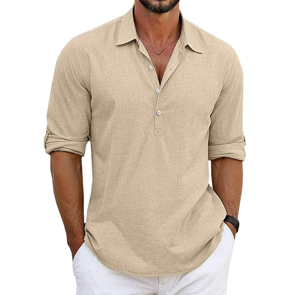 Slim Fit Classic Dress Shirt - OutfitLondon