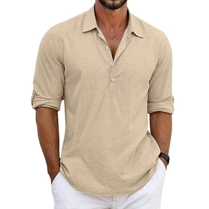 Slim Fit Classic Dress Shirt - OutfitLondon