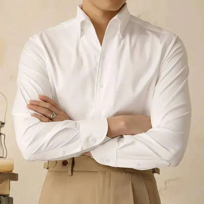 Slim Fit Casual Polyester Shirt