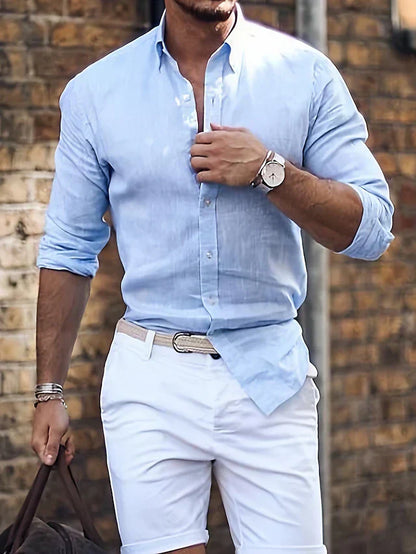 Comfortable Fit Dress Shirt Slim Style