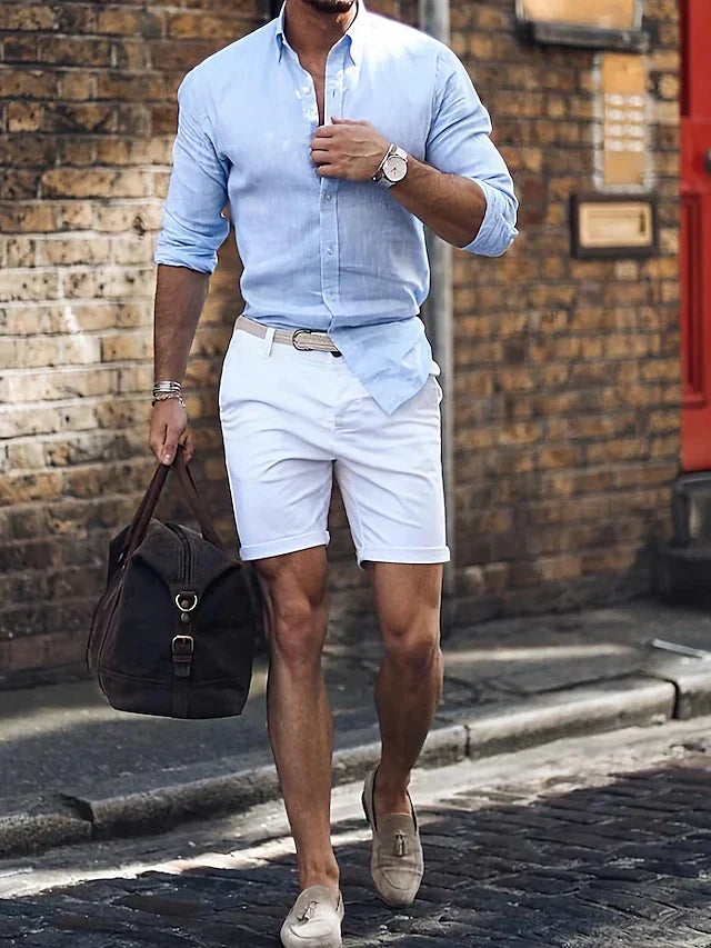 Comfortable Fit Dress Shirt Slim Style