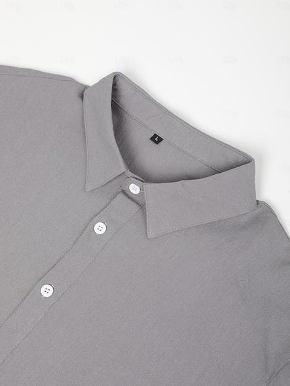 Comfortable Fit Dress Shirt Slim Style