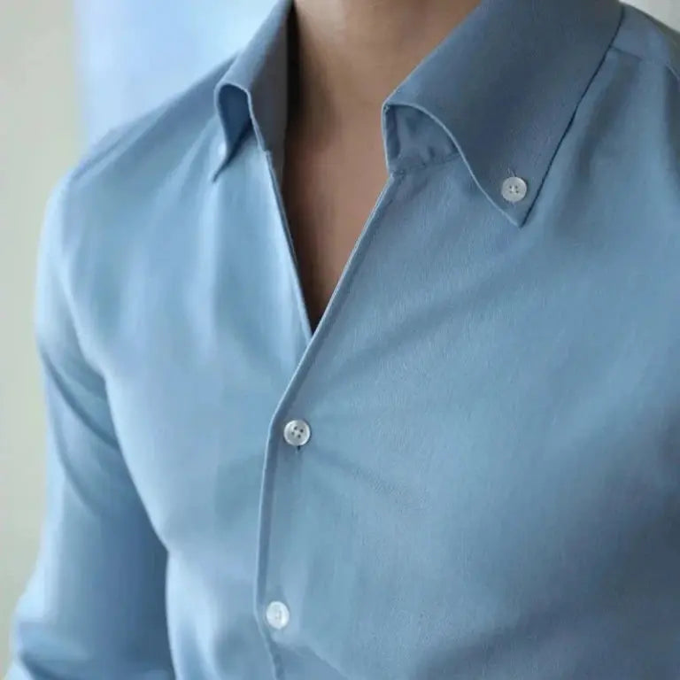 Slim Fit Casual Dress Shirt - OutfitLondon