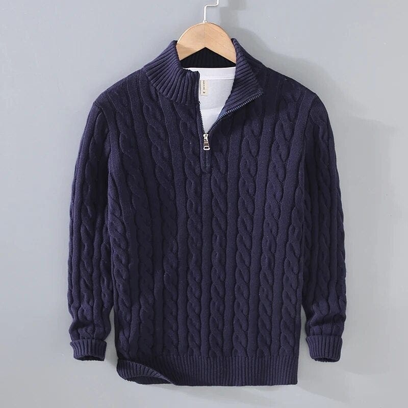 Warm Cozy Cashmere Knit Sweater