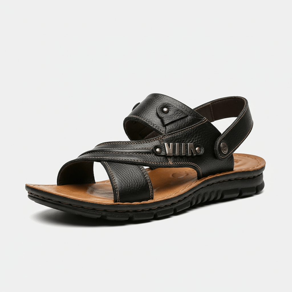 Men's Comfortable Leather Slingback Sandals