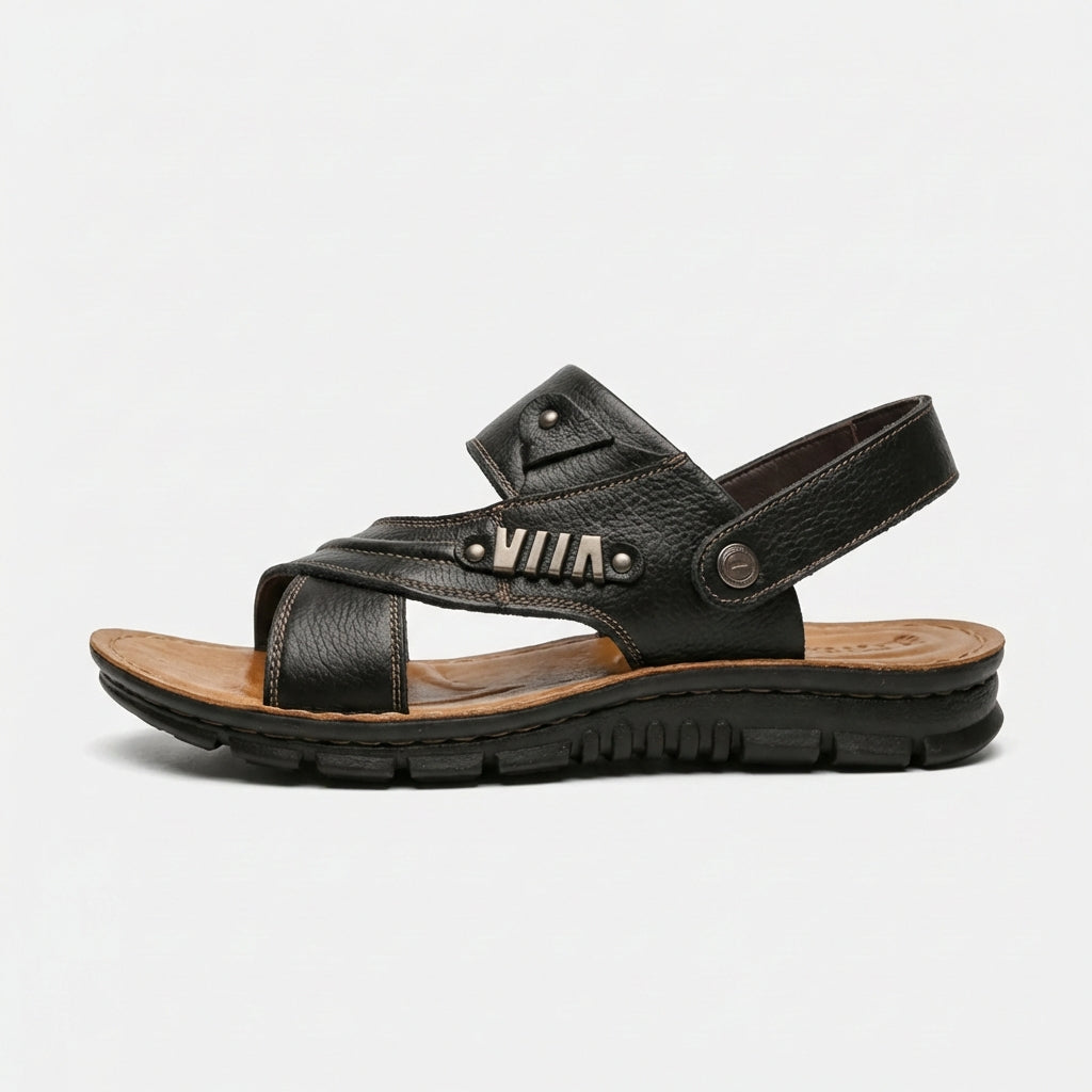 Men's Comfortable Leather Slingback Sandals