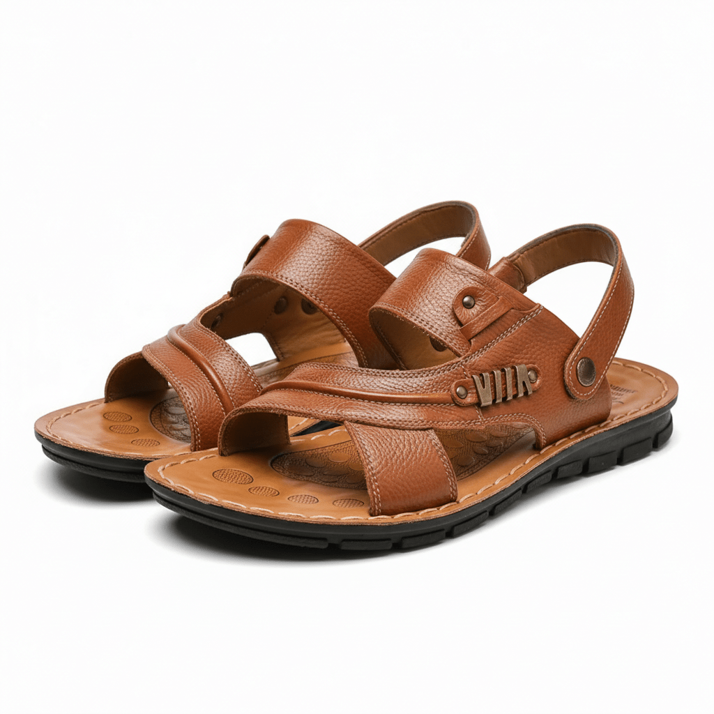 Men's Comfortable Leather Slingback Sandals