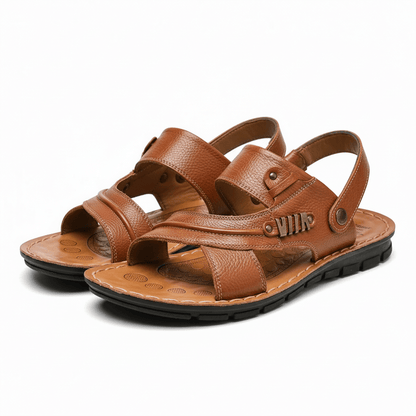 Men's Comfortable Leather Slingback Sandals